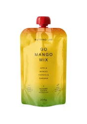 Пюре Nutriono Lab Fruit Snack Яблоко, манго, папайя и банан (24 мес+), 200 г купить в Кишиневе. Фото 1