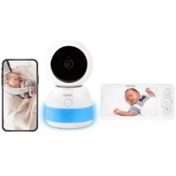 Видеоняня Beaba Wi-Fi Zen Connect Night Light White, 300 м купить в Кишиневе. Фото 2