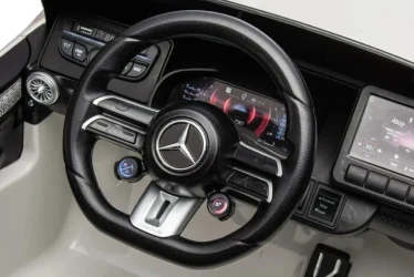 Машина на аккумуляторе KidsCar Mercedes SL63 4×4 Белый купить в Кишиневе. Фото 8