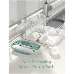 Set de curățare pentru biberoane Momcozy 7 in 1 Green cumpăra în Chișinau. Foto 3