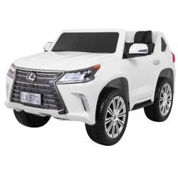 Машина на аккумуляторе KidsCar Lexus LX570 Белый купить в Кишиневе. Фото 13