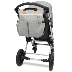 Geantă pentru cărucior Skip Hop Duo Signature Grey Melange cumpăra în Chișinau. Foto 5