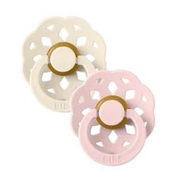 Suzetă rotundă din latex Bibs Boheme Ivory & Blossom (6-18 luni), 2 buc. cumpăra în Chișinau. Foto 1