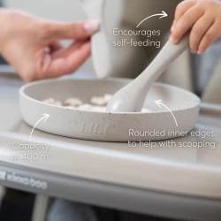 Farfurie Kikkaboo Platinum Silicone Sand, 400 ml cumpăra în Chișinau. Foto 4