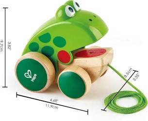 Игрушка-каталка Hape Frog купить в Кишиневе. Фото 4