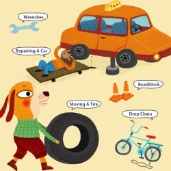 Пазл Mideer Busy Garage, 104 элементов купить в Кишиневе. Фото 4