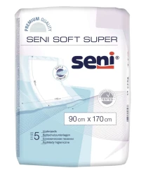 Пеленки одноразовые Seni Soft Super (90x170 см), 5 шт. купить в Кишиневе. Фото 1