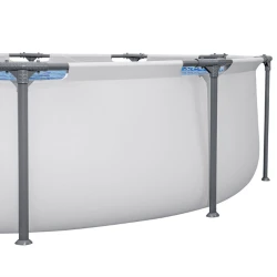 Piscină cu cadru metalic Bestway Steel Pro Max Round 305x76 cm, 4678 litri, cu pompă de filtrare cumpăra în Chișinau. Foto 3