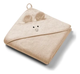 Банное полотенце BabyOno Mouse Brown, 100x100 см купить в Кишиневе. Фото 1