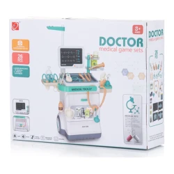 Игровой набор доктор Chipolino Medical Trolly DIPK002406DS, 26 предметов купить в Кишиневе. Фото 8