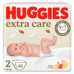 Scutece Huggies Extra Care 2 (3-6 kg), 82 buc cumpăra în Chișinau. Foto 1