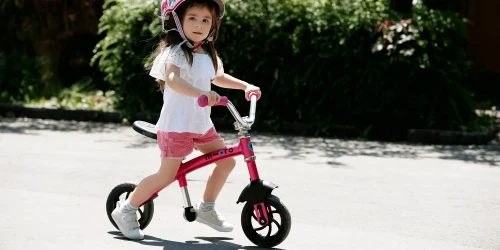Велосипед без педалей Micro G-Bike Chopper Deluxe Pink купить в Кишиневе. Фото 5