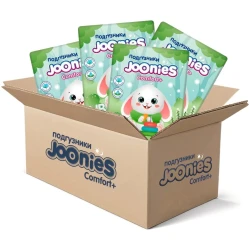 Scutece Joonies Comfort+ Mega Box NB (0-5 kg), 288 buc. cumpăra în Chișinau. Foto 1