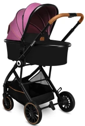 Carucior 2 in 1 Lionelo Riya Pink Violet cumpăra în Chișinau. Foto 3