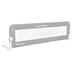 Bariera de protectie pentru pat KikkaBoo I am safe Grey, 150 cm cumpăra în Chișinau. Foto 2