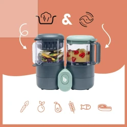Robot de bucătărie multifuncțional 4 în 1 Babymoov Nutribaby ONE cumpăra în Chișinau. Foto 8