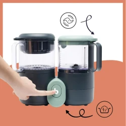Robot de bucătărie multifuncțional 4 în 1 Babymoov Nutribaby ONE cumpăra în Chișinau. Foto 7