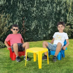 Masuta cu 2 scaune Dolu Albastru Galben Rosu cumpăra în Chișinau. Foto 4
