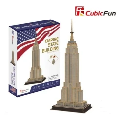 Puzzle 3D Cubic Fun Empire State Building, 54 elemente cumpăra în Chișinau. Foto 2