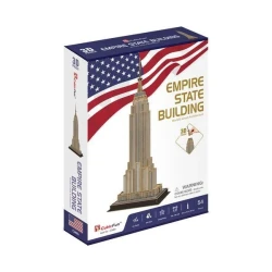 Puzzle 3D Cubic Fun Empire State Building, 54 elemente cumpăra în Chișinau. Foto 1