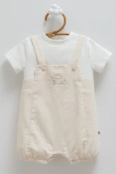 Комбинезон Caramell New Linen Beige & Ivory (9-12М) купить в Кишиневе. Фото 1
