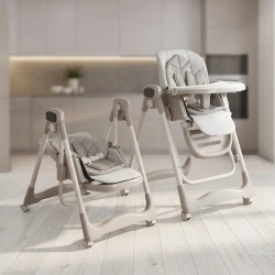 Scaun de masa cu funcție de balansare Moni Fuji Beige cumpăra în Chișinau. Foto 25