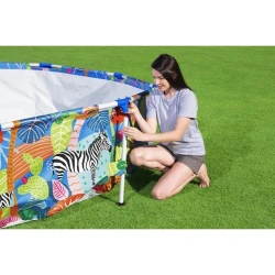 Каркасный бассейн Bestway Steel Pro 305x66 см, 4062 литра, с рисунком животных купить в Кишиневе. Фото 6