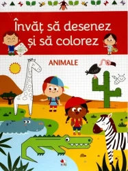 Carte de colorat Învăț să desenez și să colorez. Animale cumpăra în Chișinau. Foto 1