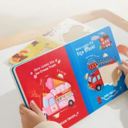 Образовательная книга Mideer Busy Traffic Английский купить в Кишиневе. Фото 2