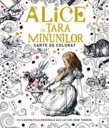 Carte de colorat Alice în Țara Minunilor cumpăra în Chișinau. Foto 1
