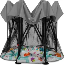 Игровой манеж Lionelo Roel Grey Multicolor купить в Кишиневе. Фото 6