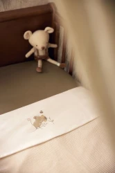 Простыня для детской кроватки Jollein Dreamy Mouse, 75x100 см купить в Кишиневе. Фото 4