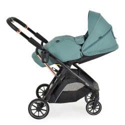 Carucior de plimbare reversibil cu scoica auto Moni Bingo Marine Green cumpăra în Chișinau. Foto 6