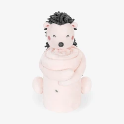 Пледик с игрушкой Kikkaboo Hedge-hugs Pink, 70x100 см купить в Кишиневе. Фото 2