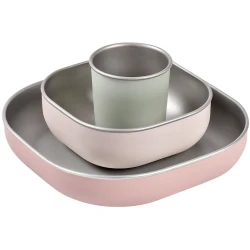 Набор мисок Beaba Inox Cotton Candy, 3 шт. купить в Кишиневе