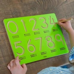 Развивающая игрушка Viga Number Tracing Board купить в Кишиневе. Фото 3