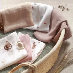 Pelinci din fibre de bambus BabyOno Beige (70x70 cm), 3 buc. cumpăra în Chișinau. Foto 7
