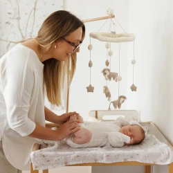 Pelinci din fibre de bambus BabyOno Beige (70x70 cm), 3 buc. cumpăra în Chișinau. Foto 6
