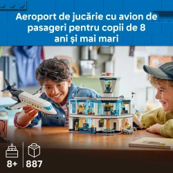 Конструкторы Lego City Airport with Airplane, 887 элементов купить в Кишиневе. Фото 3