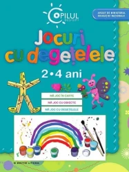Carte Jocuri cu degetele 2-4 ani (cop. moale) - Copilul deștept cumpăra în Chișinau. Foto 1