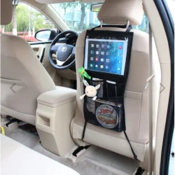 Organizator pentru scaun auto ZOPA cu suport de tabletă și buzunare pentru jucării cumpăra în Chișinau. Foto 1