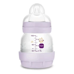 Biberon cu sistem anti-colic din plastic MAM Perfect Start Planet Love Girl, 130 ml cumpăra în Chișinau