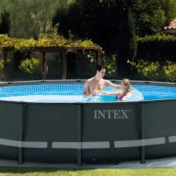Bazin pentru copii Intex Ultra XTR Frame + pompă de filtrare 5700 l/h, 19156 litri cumpăra în Chișinau. Foto 4