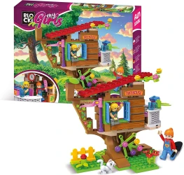 Конструктор Blocki MyGirls Tree House Домик на дереве, 155 элементов купить в Кишиневе. Фото 2