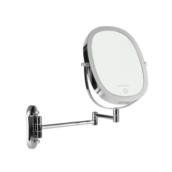 Настенное косметическое зеркало с LED-подсветкой Beautifly Dual Side Silver купить в Кишиневе. Фото 3
