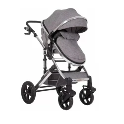 Коляска 3 в 1 трансформер KikkaBoo Darling Dark Grey купить в Кишиневе. Фото 9