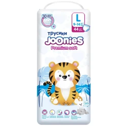 Подгузники-трусики Joonies Premium Soft Mega Box L (9-14 кг), 176 шт. купить в Кишиневе. Фото 2