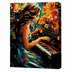 Set pictură pe numere BrushMe 30×40 cm, în sort. cumpăra în Chișinau. Foto 29