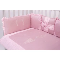 Комплект в кроватку Veres Angel Wings Pink (6 предметов), 120x60 cм купить в Кишиневе. Фото 2