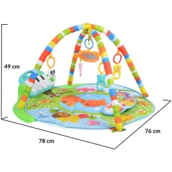 Детский коврик Moni Baby Piano Boy Blue, 78x76x49 см купить в Кишиневе. Фото 6